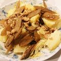 tomonyan♡'s cooksnap of when they made じゃが芋ごぼう鶏ひきあんかけ.