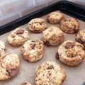 種さん's cooksnap of when they made スタバ風＊チョコチャンクスコーン.