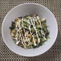 金のわらじ's cooksnap of when they made 簡単♩水菜しめじの塩昆布炒めのマヨ和え.