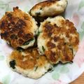 黄金の輝き亭's cooksnap of when they made 鶏ひき肉のしそバーグ.