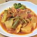 ヒソカ★ナニカ's cooksnap of when they made レンジで煮込む 鶏肉のトマトソース煮込み.