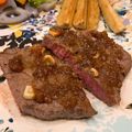 なつき☆ミ's cooksnap of when they made 簡単 ステーキ♪ 手作りステーキソースで.