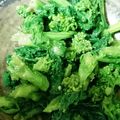 あかぷり's cooksnap of when they made 菜の花のオリーブわさび醤油あえ.