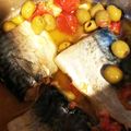 sara99's cooksnap of when they made 圧力鍋で～鯖 (青魚)のアクアパッツァ.