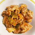 クロップホッパー's cooksnap of when they made 簡単っ時短☆長ネギたっぷり酢豚風炒め.