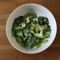 クック1FX93J☆'s cooksnap of when they made 小松菜のツナマヨ和え.
