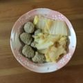 クック1FX93J☆'s cooksnap of when they made 節分に♪イワシつみれと白菜のみぞれ煮.
