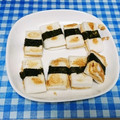 ととろ＆めい's cooksnap of when they made 明太マヨのはんぺん磯サンド.