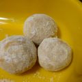 菅ちゃん's cooksnap of when they made きなこのスノーボール.