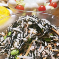 クックVQBMN7☆'s cooksnap of when they made 菊芋とひじきのシーマヨサラダ☆.