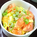 きりん４'s cooksnap of when they made すっごく簡単、トマトと卵の炒め物.