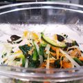 amm46's cooksnap of when they made もやしと葉野菜と鰹節のポン酢和え.