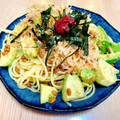 にくきゅう's cooksnap of when they made ＊アボカドと納豆の和風パスタ＊.