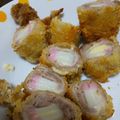 bogo_fu's cooksnap of when they made かまぼこチーズの肉巻きフライ.