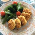 おぐにゃんこ's cooksnap of when they made ヘルシー！おからのチキンナゲット.