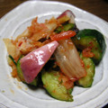 ポキコちゃん's cooksnap of when they made タコときゅうりのキムチ節.