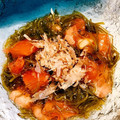 食いしん坊あー's cooksnap of when they made 簡単美味！トマトのめかぶ和え.