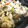 クックFKLV9B☆'s cooksnap of when they made 簡単！豚肉とキャベツのミルフィーユ鍋.