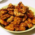 わかポン☆'s cooksnap of when they made ニンニク甘醤油タレ☆豆腐と蓮根のつくね丼.