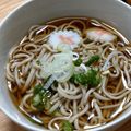 クック4LE2C7☆'s cooksnap of when they made 麺つゆで簡単☆あったかお蕎麦.