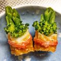 クック4LE2C7☆'s cooksnap of when they made お弁当おかず☆ちくわで門松♪おせちにも★.