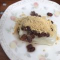 まこさんど's cooksnap of when they made 簡単おやつ♪あんこときなこ一緒におもち♪.