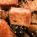 ぷぬーぴーさん's cooksnap of when they made 厚揚げと茄子の甘辛炒め.