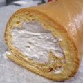 かめださんしまい's cooksnap of when they made 糖質オフ＊簡単＊材料3つ卵ロールケーキ.