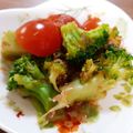 あっきー5296's cooksnap of when they made ブロッコリーとプチトマトの胡麻和え♪.