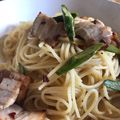 クック82OF1H☆'s cooksnap of when they made ベーコンとアスパラのペペロンチーノ.