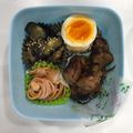 ❁Abake❁'s cooksnap of when they made 10分で♡肉巻ききんぴらゴボウ弁当.