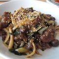 きんぷく's cooksnap of when they made プルコギ風牛肉炒め.