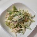 くまやっこ's cooksnap of when they made 大好き♪水菜サラダ(マヨバージョン).