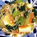 abamba's cooksnap of when they made 豆腐とチンゲンサイの中華あんかけ☆.