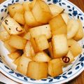 クックMB0955☆'s cooksnap of when they made 大根のコロコロきんぴら.