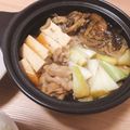 chiyo_'s cooksnap of when they made 舞茸が香る♪豚しゃぶしゃぶ肉のすき焼き.