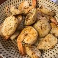 keicooon's cooksnap of when they made 里芋と海老のガーリックソテー.