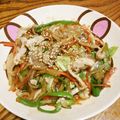 のらえもん☆'s cooksnap of when they made 大根と人参玉ねぎピーマンの青椒肉絲風炒め.