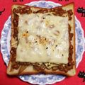 こげ岡's cooksnap of when they made 納豆きんぴらごぼうトースト★.
