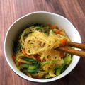 栗丸うさぎ's cooksnap of when they made ヘルシーでウマウマ！春雨のカレー炒め.