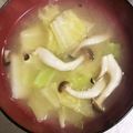 ムーミン☆ママ's cooksnap of when they made 白菜とぶなしめじの味噌汁★.