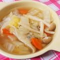 3yury's cooksnap of when they made ひとつの鍋で野菜たっぷり餃子スープ.