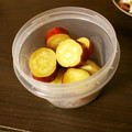 ＊実月＊'s cooksnap of when they made さつまいもの柚子ジャム煮.
