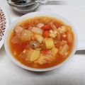 あしたかさん∞'s cooksnap of when they made 簡単 具だくさんのトマトスープ.
