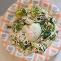 Celica0525's cooksnap of when they made 糖質ゼロ麺で半熟卵のクリームパスタ.