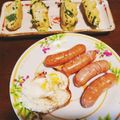 すみま～る's cooksnap of when they made レンチンハムエッグ.