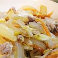 もここあらぶ's cooksnap of when they made 中華食堂の味♪春キャベツと豚の炒めもの.