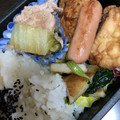 ３mamaわたあめ's cooksnap of when they made お弁当に◎まる天と水菜の甘辛さっと煮！♫.
