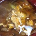 Halü★mama's cooksnap of when they made キャベツと卵の味噌汁.