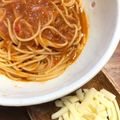 もりしーママ's cooksnap of when they made 簡単 残りカレー 冷凍トマト パスタ.